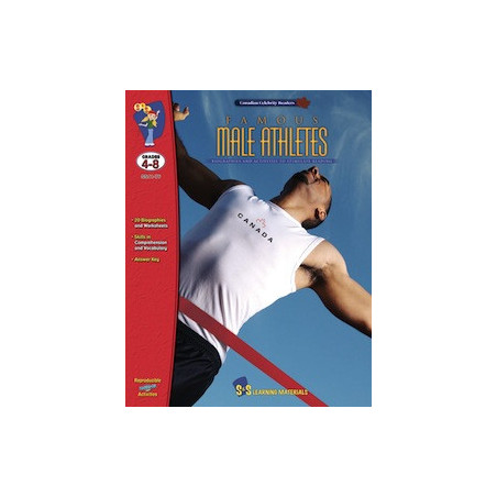 Famous Male Athletes On the Mark Press SSJ176